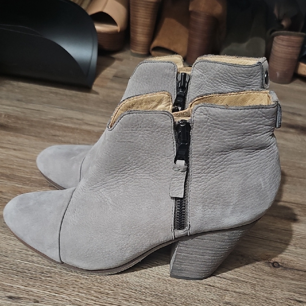 Rag & Bone Light Gray Ankle Booties